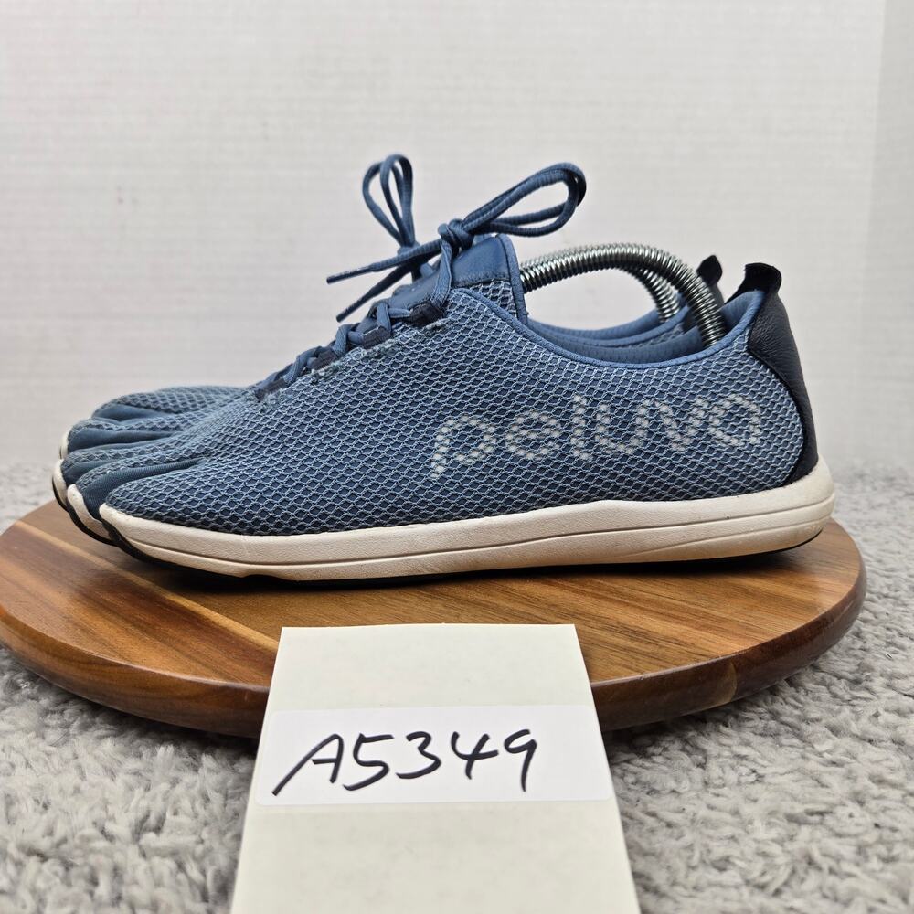 Peluva Mens 11 Strand Sport Mesh Carolina Blue Gym Minimalist Barefoot Trainer